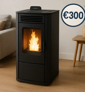 estufa pellet 300 euros carrefour
