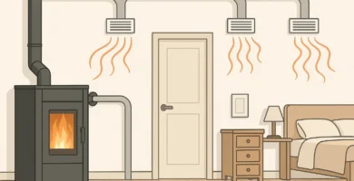 estufa pellets canalizable